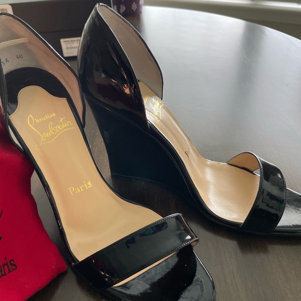 Christian Louboutin wedges